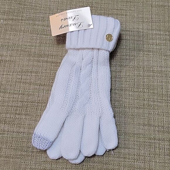 BRAND NEW LUXURY DIVAS KNIT COTTON WOMEN"S GLOVES - Picture 2 of 9